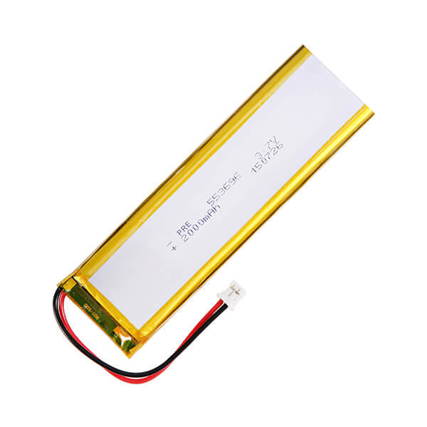 1000-3000mAh 3.7V 帶接線端子聚合物電池