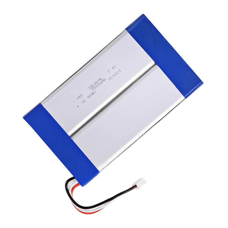 553696-1900mAh-7.4V串聯(lián)聚合物電池組